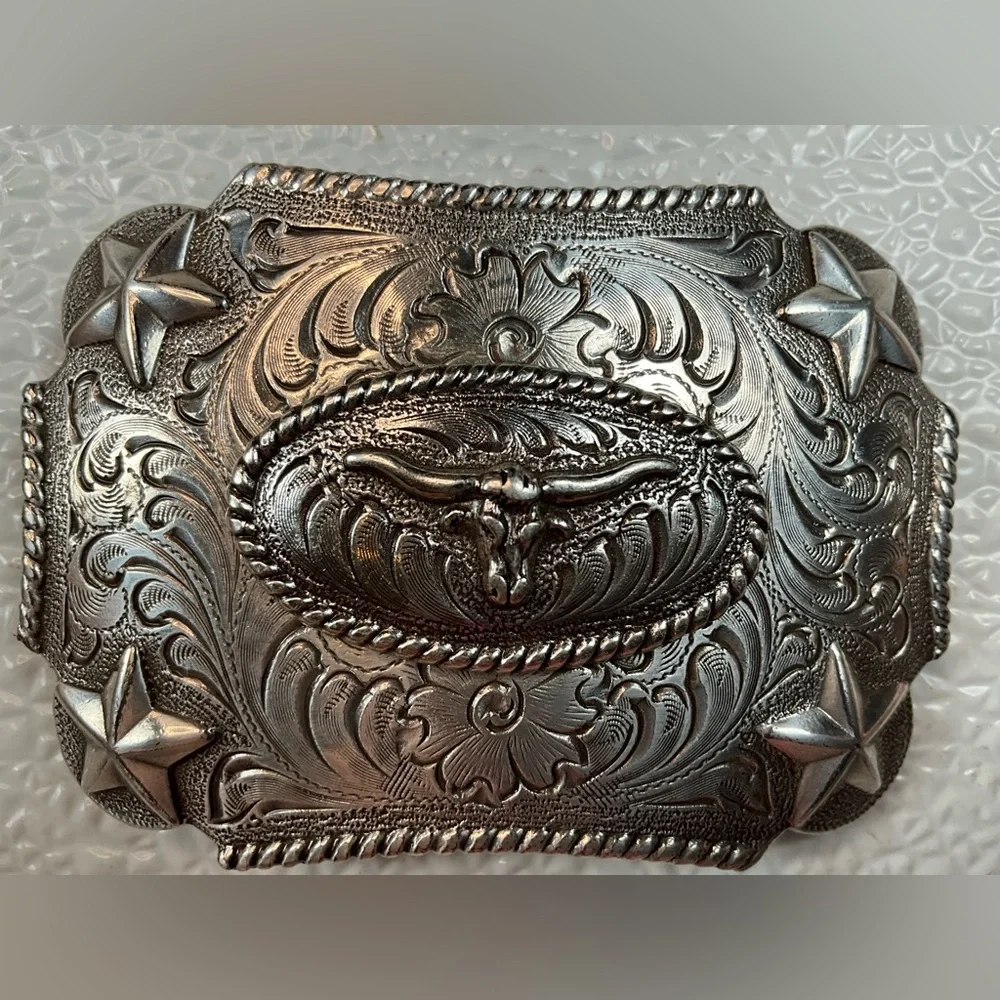 NWOT NOCONA KID'S‎ LONGHORN BELT BUCKLE